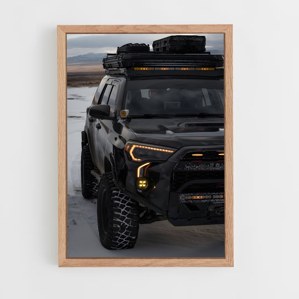 Poster coureur trd pro élégant – affiche Toyota (vue 4)